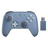 8Bitdo Ultimate 2C Mando Inalámbrico para PC con Windows y Android, Frecuencia Sondeo 1000 Hz, Joysticks Efecto Hall y Gatillos Hall, Parachoques L4/R4 Reasignables, Función Turbo (Azul Oscuro)