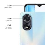 OPPO A18 - Smartphone Libre, 4GB+128GB, Pantalla HD+LCD 6.6", Cámara 8+2+5MP, Android, Batería 5000mAh, Carga 10W – Negro