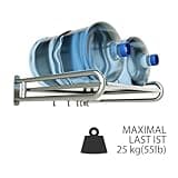 Ccarzzi Estantería para microondas de acero inoxidable para montaje en pared, soporte para microondas, estante de cocina con gancho móvil, para horno, microondas, condimento, utensilios de cocina