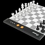Chessnut Go Ultimate - Tablero de ajedrez electrónico portátil con identificación Completa de la Figura y Fuerte adherencia magnética, tamaño Escritorio o de Viaje (Orange)