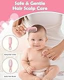 Lictin Set para Cuidado del Bebé -12 Piezas Kit de Aseo para Bebés,Productos para bebés, kits de puericultura para Viaje y el Uso Diario (Rosa)