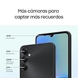 Samsung Galaxy A05s 128 GB Teléfono Móvil, Android Libre, Smartphone con Cámara Frontal 13 MP, Carga Rápida, Negro, Garantía del Fabricante 3 Años + 1 Año Extra