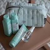 Suavinex, Neceser para Bebés de Tela, Set Regalo Bebé Recién Nacido con Cosmética: Gel Champú 100 ml + Loción Hidratante 100 ml + Crema Pañal 75 ml + Baby Cologne 50 ml. Formato Viaje. Azul Dreams