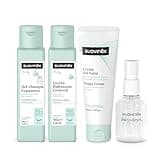 Suavinex, Neceser para Bebés de Tela, Set Regalo Bebé Recién Nacido con Cosmética: Gel Champú 100 ml + Loción Hidratante 100 ml + Crema Pañal 75 ml + Baby Cologne 50 ml. Formato Viaje. Beige Dreams