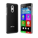 Teléfono Móvil para Personas Mayores 4G, Smartphone Artfone Smart_500, Senior, Botón SOS, Iconos Grandes, Base de Carga, Modo Sencillo, Volumen Alto, Batería 2550 mAh (SMART-500-2025)
