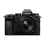 Panasonic Lumix S5D, Cuerpo de Cámara Sin Espejo de Fotograma Completo, con Lente S-R1840E 18-40 mm S, 24,2 MP, Grabación 4K 60P, Live View Finder, Monitor De Ángulo Libre, Wi-Fi, Negra