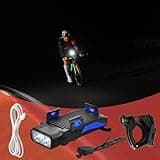 Éclairage Bicyclette Support Téléphone Intégré Avec Son - Support Téléphone pour Éclairage Vélo | Accessoires Puissants D’Éclairage Guidon Pour Débutants Et Expérimentés