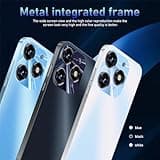 MTGud Smartphone Oferta del día, pantalla IPS de 5,0 pulgadas, 16GB ROM, 128GB, ampliable, teléfono inteligente Android, Dual-SIM, batería de 3000 mAh para teléfono móvil simple (SPark10Pro-Azul Claro