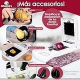 Multifuncional Cortador de Verdura Manual 23 en 1, Mandolina de Cocina Profesional, Picador de Verduras y Patata, Espiralizador, Rallador Cebolla, Cuchillas de Acero Inoxidable, Utensilios de Cocina.