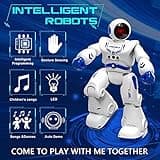 Robot Juguete Robote para niños 4 5 6 7 8 9 años Juguetes Robótica Educativa Robot infantil Inteligente e Interactivo Programación Gestos Control Multifuncionales Luz y Sonido Juguete Ideal para Niños