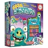 Educa - Caza Monstruos | Juego de Mesa Infantil de Agilidad Visual y Rapidez | Juguete Educativo Recomendado a Partir de 5 años (18861)