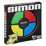 Hasbro Simon, Juego de Memoria Electrónico portátil con Sonidos y Luces para Mayores de 8 años, Color Surtido