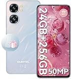 OUKITEL C58 Pro Android 14 Teléfono Móvil Libres - 6.7 Pantalla HD+ 90Hz Teléfonos Inteligentes, 24GB+256GB/1TB, Batería 5150mAh, Cámara 50MP Smartphone, 4G Dual SIM/OTG/GPS/Fingerprint/Face ID