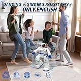 Robot Juguete Robote para niños 4 5 6 7 8 9 años Juguetes Robótica Educativa Robot infantil Inteligente e Interactivo Programación Gestos Control Multifuncionales Luz y Sonido Juguete Ideal para Niños