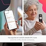 SPC Polaris - Teléfono 4G para Mayores con Teclas Grandes y botón SOS | Compatible con App gestión remota Care (iOS & Android), localización GPS y alertas de Seguridad | Negro