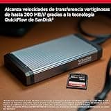 SanDisk Extreme PRO Tarjeta SD 128 GB SDXC, SD Card 4k UHD, UHS-I, V30, hasta 200 MB/s, SanDisk QuickFlow Technology, Software de recuperación de datos RescuePRO Deluxe, Class 10, U3