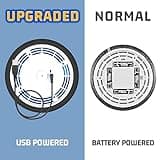 SUNNOW Balon Futbol Flotante - 3 en 1 Air Power Soccer Recargable con 2 Porteria Futbol Niños Juego Futbol Niños Balon Flotante Juguetes para Niños Niñas 3 4 5 6 7 8-12 Años
