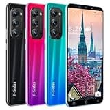 WRTogo Smartphone Oferta del Día, 16GB ROM/128GB SD,Quad Core MTK6580, Android 9.0, Dual SIM, Doble cámara，WiFi/GPS/Face ID (Reno4-Azul&Verde)