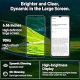 HONOR X6b Smartphone 4GB 128GB, 5200mAh Batería, 50MP Cámara, 6.56" 90Hz TFTLCD, Android 14, Dual Sim, NFC, Negro