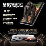 HOTWAV R7 Tablet rugerizada, 12+256GB 2TB Ampliable Batería 15600mAh 16MP+16MP Cámara 10.1''HD+ Tablet Resistente 4G LTE Rugged Tablets Android 13 Tablets PC Robusta 2.4+5G WiFi/OTG/GPS/Face ID