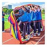 Juego de Deportes de Trabajo en Equipo tapete for Correr, niños Adultos al Aire Libre Fiesta Carnaval Trabajo en Equipo Grupo Actividad de Aprendizaje tapete for Correr rodante (Size : Kids-8M)