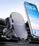 Miracase 2025 Soporte Movil Coche [Gancho Metálico Resistente] Suporte Telemovel Carro en Rotación 360° y Manejo con Una Sola Mano,Compatible con Phones 4.0''-7.0''