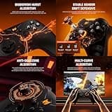 Controladores de PC, BIGBIG WON Gale Hall Controladores inalámbricos Control de movimiento, Hall Joysticks, 3 pares Thumbsticks Controladores de juegos de aplicaciones de PC para Switch/PC/iOS/Android