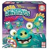 Educa - Caza Monstruos | Juego de Mesa Infantil de Agilidad Visual y Rapidez | Juguete Educativo Recomendado a Partir de 5 años (18861)