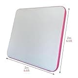 Alfombrilla de entrenamiento inflable con asa para habilidades acro y práctica de ruedas de carro