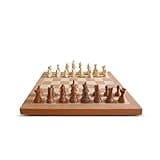 Chessnut Juego de ajedrez electrónico, tablero de ajedrez de madera con LEDs, juego de ajedrez electrónico adaptativo AI y aplicación con tablero de ajedrez de computadora, para 1-2 jugadores a partir