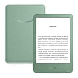 Amazon Kindle (última generación) | el Kindle más ligero y compacto, con pantalla sin reflejos, pasos de página más fluidos y luz frontal ajustable | 16 GB | Sin publicidad | Verde matcha