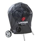 Landmann Cubierta para Barbacoa, Accesorios de Barbacoa de PVC, Resistente a la Intemperie, Cubierta para barbacoas, Cubierta para Barbacoa, Cubierta para Exteriores, protección contra la Intemperie