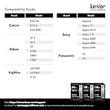 Lexar Professional 1667x Tarjeta de memoria SD 128GB, SDXC UHS-II, Hasta 250 MB/s de Lectura, Clase 10, U3, V60, SD para fotógrafo profesional, camarógrafo, entusiasta (LSD128CB1667)