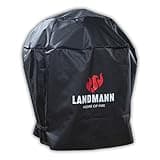 Landmann Cubierta para Barbacoa, Accesorios de Barbacoa de PVC, Resistente a la Intemperie, Cubierta para barbacoas, Cubierta para Barbacoa, Cubierta para Exteriores, protección contra la Intemperie