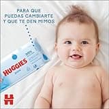Huggies Pure Toallitas para Bebé, 99% Agua Pura, 18 Packs de 56, Total 1008 Toallitas, packaging may vary