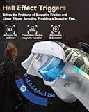 EasySMX X15 Mando PC Inalambrico con 7 Colores de Luz, 2 Modos de Luz - Hall Joystick - Hall Trigger - 1000 mAh Batería Recargable- Turbo- para PC/Switch/Móvil/Tableta - Wukong