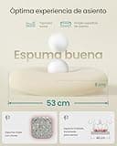 SONGMICS Silla de Oficina, Silla de Escritorio de Malla, Silla Giratoria Ergonómica, Soporte Lumbar, Oscilante, Asiento de 53 cm, Apoyabrazos Abatibles, Reposacabezas, Negro Tinta OBN047B01