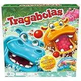 Hasbro Gaming Juego de Mesa Tragabolas Comilón de 2 a 4 Jugadores - Versión Español-Portuguesa Juguete Infantil para Jugar con Familia y Amigos, Niños y Niñas de 4 Años o Más