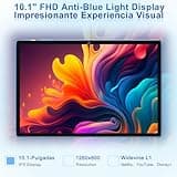 BIEGEDY 2026 último Tablet 10 Pulgadas Android 15 con Gemini AI, 30GB RAM + 128GB ROM, Octa-Core 2.0GHZ, 8000mAh, GMS, Widevine L1, GPS, OTG,5G WiFi 6 & BT 5.0,Tablet Teclado y Raton-Azul