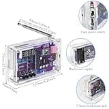 Kit de Radio FM, Kits de Práctica de Soldadura, Kit de Receptor FM de Radio Digital con 2 Modos de Fuente de Alimentación para Escuelas, Investigadores, Entusiastas del Bricolaje