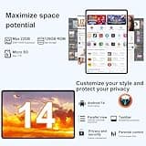 DMOAO Tablet 10 Pulgadas Android 14, 22GB RAM + 128GB ROM(1TB Ampliable), Octa-Core Tablets con Widevine L1, 8000mAh, 5G WiFi, Cámara 8MP+5MP, Tablet con Teclado, BT5.0/GPS/OTG