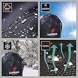 Landmann Cubierta para Barbacoa, Accesorios de Barbacoa de PVC, Resistente a la Intemperie, Cubierta para barbacoas, Cubierta para Barbacoa, Cubierta para Exteriores, protección contra la Intemperie