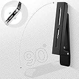 LCOUACEO 2 Piezas Soporte de Microondas de Acero Inoxidable,Universal Soportes de Microondas,Soporte de Pared para Horno de Microondas,Apto para Microondas y Hornos